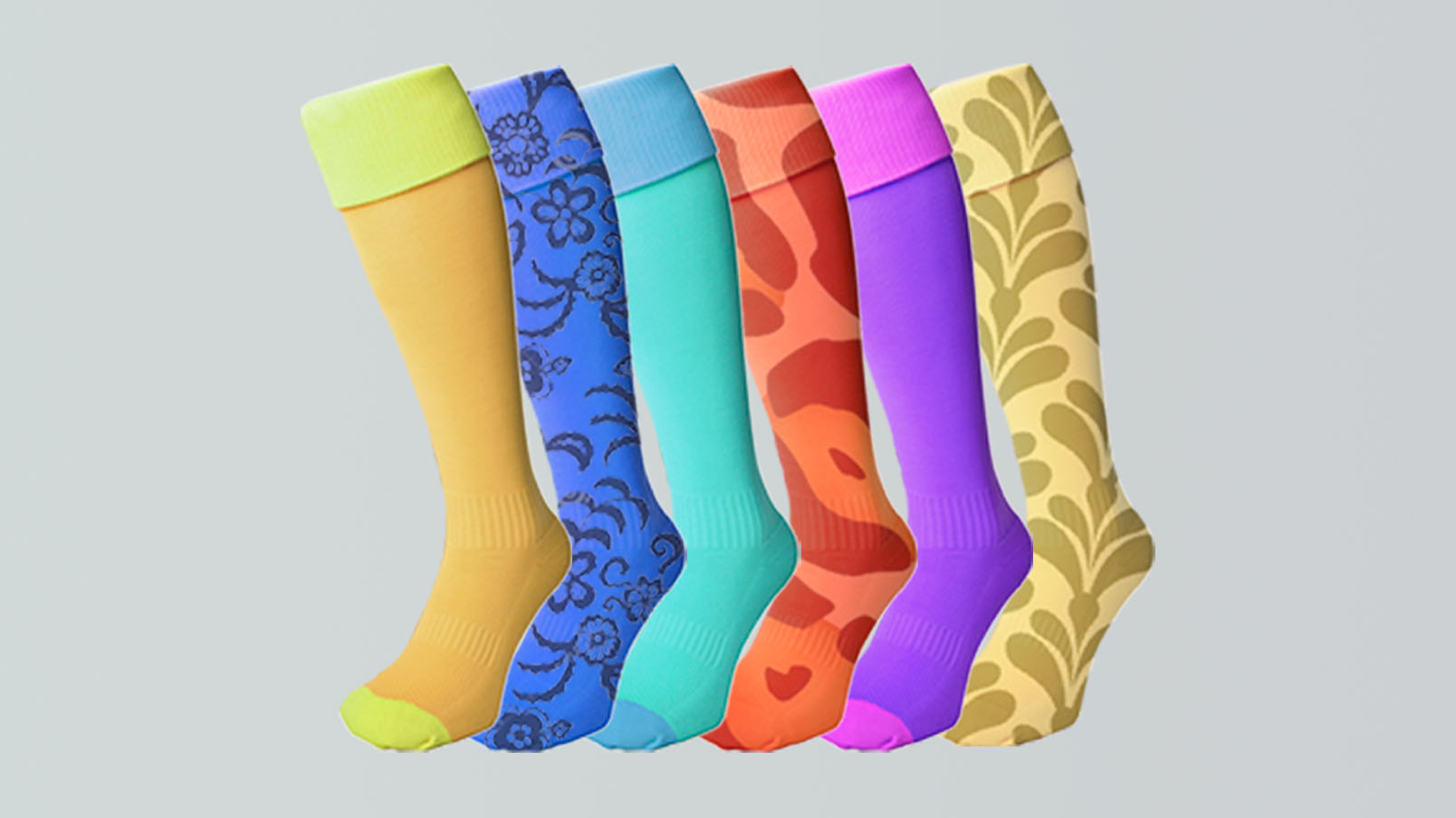 CLIFTON Bay Custom Knitted Sports Socks